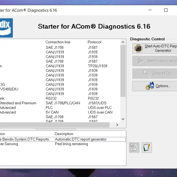 Bendix ACom Diagnostics Download 2019 is an essential tool for technicians working with heavy-duty vehicles. This software facilitates diagnostic troubleshooting for Bendix electronic systems, supporting the safe operation of trucks and trailers. The 2019 version includes significant updates and features that enhance user experience. With comprehensive system coverage and an intuitive interface, technicians can effectively manage diagnostics and improve maintenance efficiency.