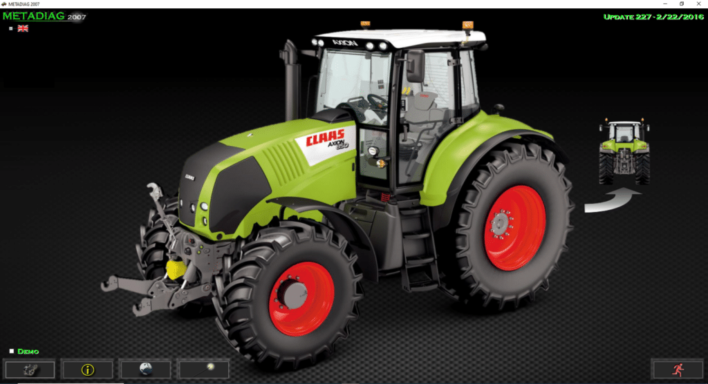 CLAAS MetaDiag 2016 is a specialized diagnostic software designed for agricultural machinery. It facilitates troubleshooting, ECU reprogramming, and software updates, making it essential for maintenance professionals. The software supports a variety of CLAAS models and is compatible with modern operating systems. Installation is straightforward and can be conducted remotely via TeamViewer, ensuring efficient setup and support.