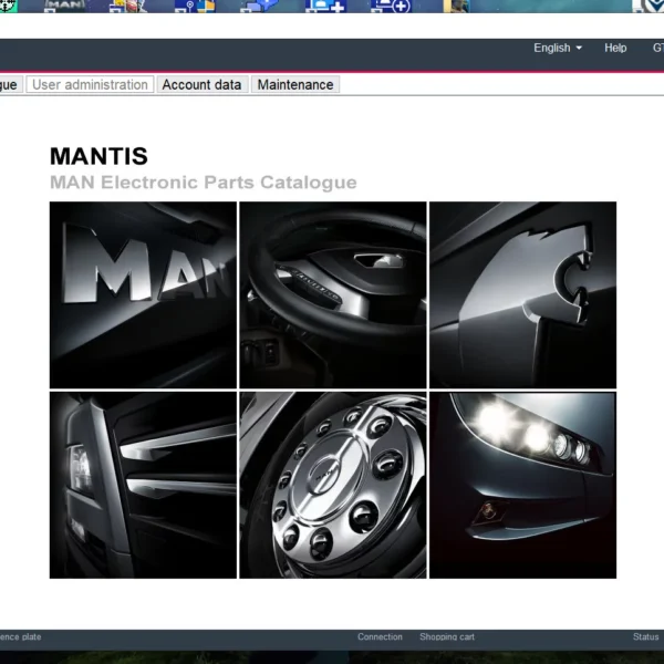 MAN MANTIS v666 is a comprehensive online parts catalog specifically designed for MAN vehicles. It provides essential information for mechanics and technicians involved in the maintenance and repair of trucks and buses. This software offers intuitive search functions, detailed parts descriptions, and real-time pricing updates. Its compatibility across multiple platforms ensures that users can access the information they need efficiently.