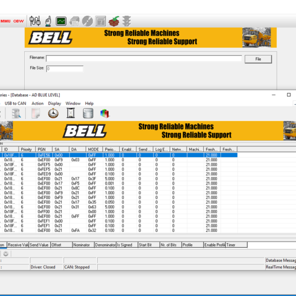 BELL CANCOMM 5.07 diagnostic software is essential for professionals working with Bell machinery. This tool allows for efficient troubleshooting and maintenance of heavy equipment through its advanced diagnostic capabilities. The software offers multi-language support and is compatible with various interfaces. Its user-friendly design ensures that technicians can quickly access the features they need to optimize equipment performance.