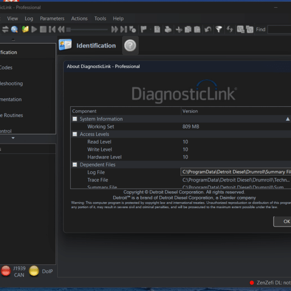 Detroit Diesel Diagnostic Link 8.23 SP2 is essential software for diagnosing and maintaining Detroit Diesel engines. Designed for heavy machinery and trucks, it offers advanced diagnostic capabilities and improved functionality.