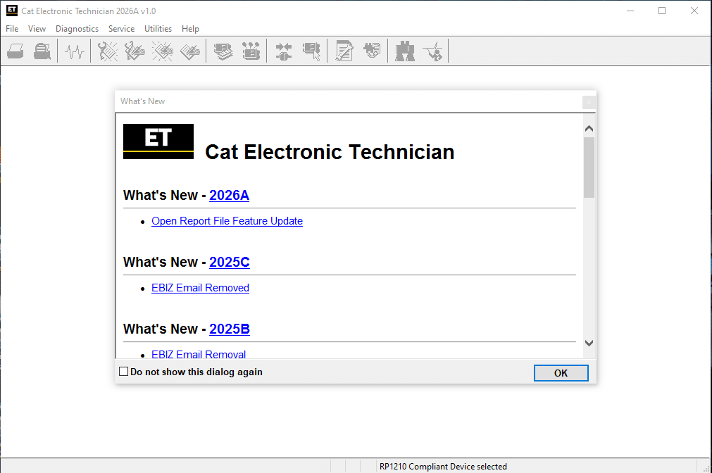 CAT ET 2026 Diagnostic Software is a key tool for diagnosing Caterpillar machinery. It enables technicians to read fault codes, monitor engine parameters, and calibrate components for optimal performance.